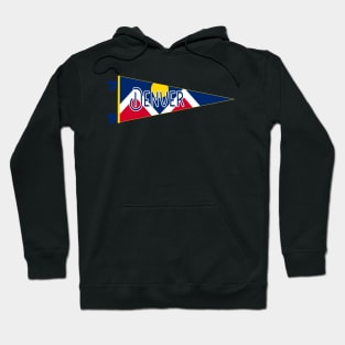 Denver Flag Pennant Hoodie